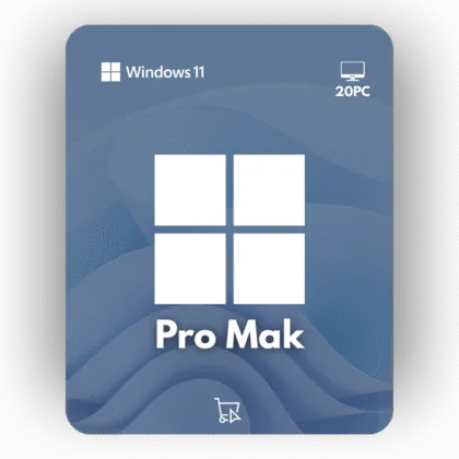 Home مفتاح تفعيل Windows 10/11 Pro Mak لـ 20 جهاز