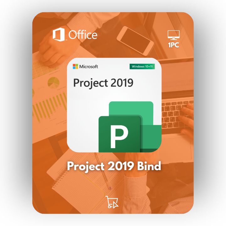 Microsoft Office Project 2019 Bind - 1PC