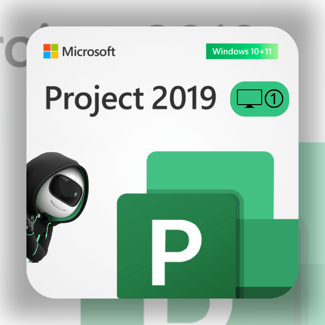 Microsoft Office Project 2019 Bind - 1PC