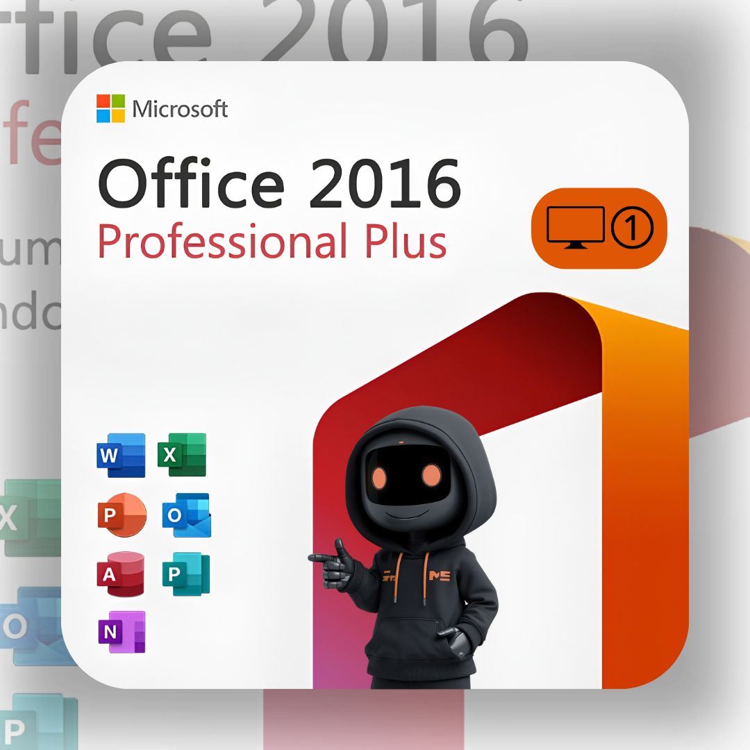 Microsoft Office 2016 Pro Plus - 1PC